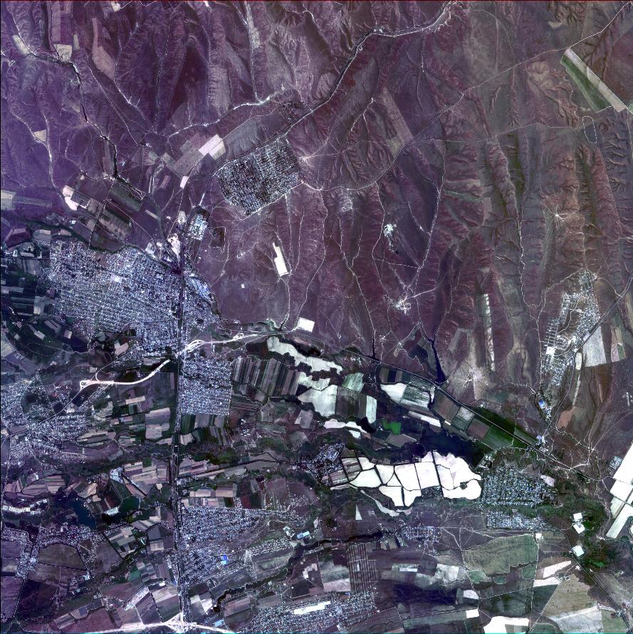 Satellite scene preview